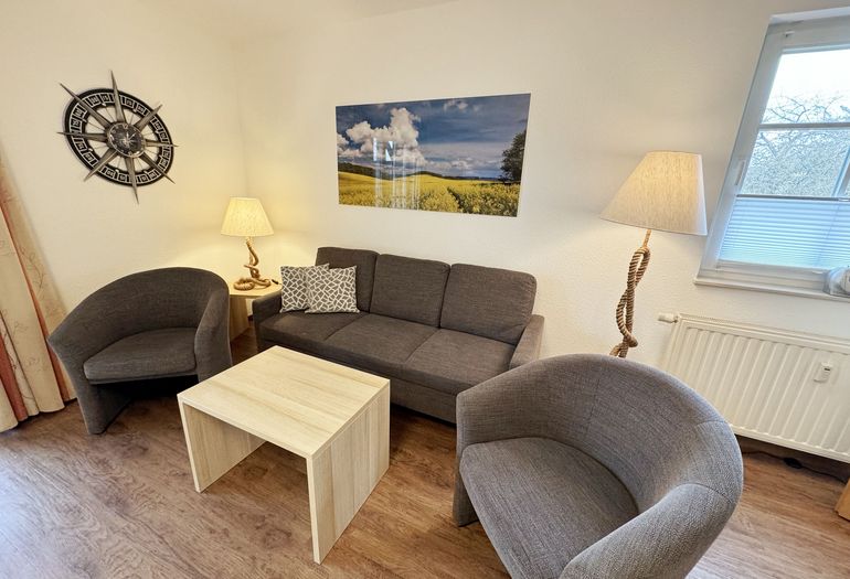 Haus an der Düne WE 01 - Wohnzimmer