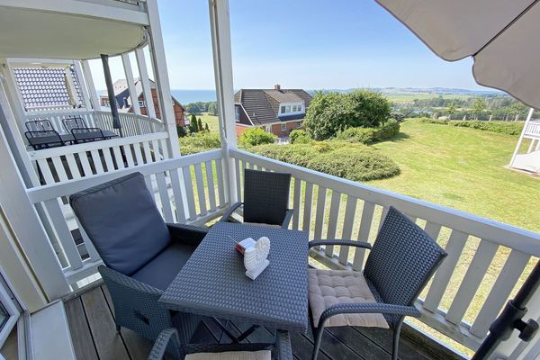 Haus Rügenscher Bodden Whg. 06 mit Balkon & Meerblick