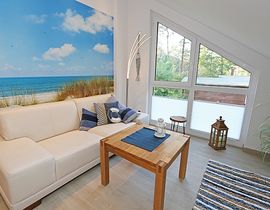 Strandhaus Traumland mit Terrasse