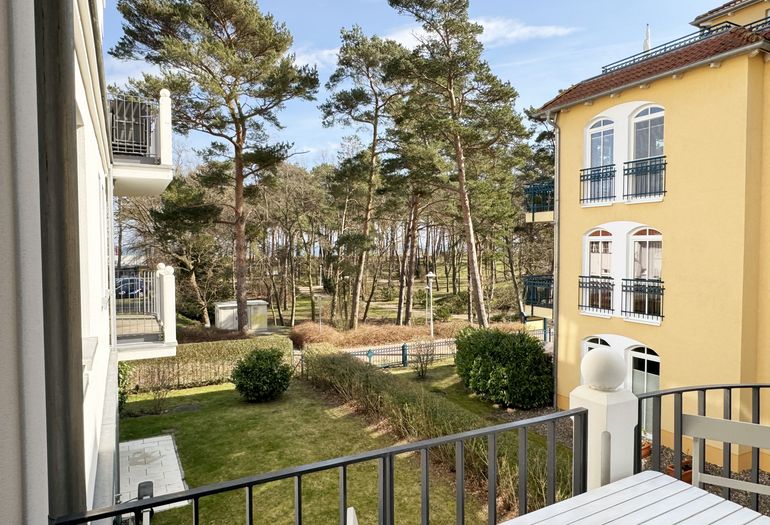 Strandvilla Andrea Whg. 07 Balkonausblick