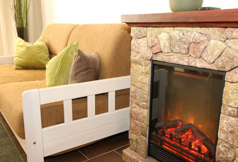 Kamin für gemütliche Abende