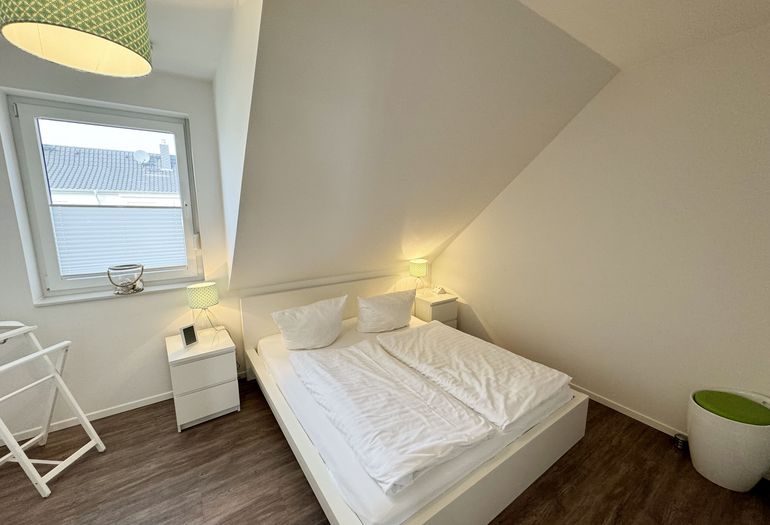 Schlafzimmer mit Doppelbett Schlafzimmer mit Doppelbett