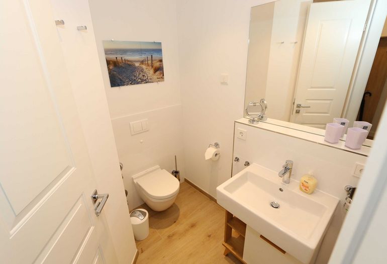 Badezimmer mit WC