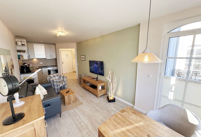 kombinierter Wohn-und Küchenbereich