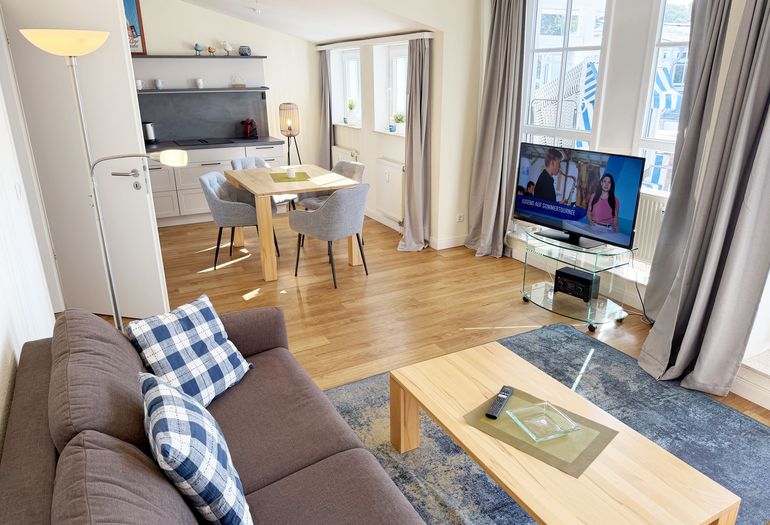 Haus Göhren Whg 523 Deichkieker -Wohnzimmer Haus Göhren Whg 523 Deichkieker -Wohnzimmer