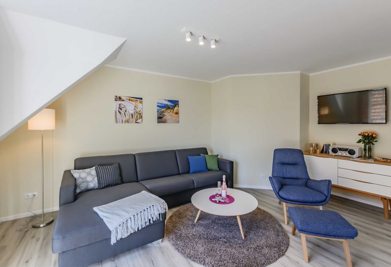 Wohnzimmer mit TV