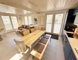Haus Düne mit Sauna - Doppelhaushälfte Nr. 1 mit Terrasse & Sauna