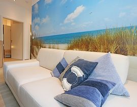 Strandhaus Traumland mit Terrasse