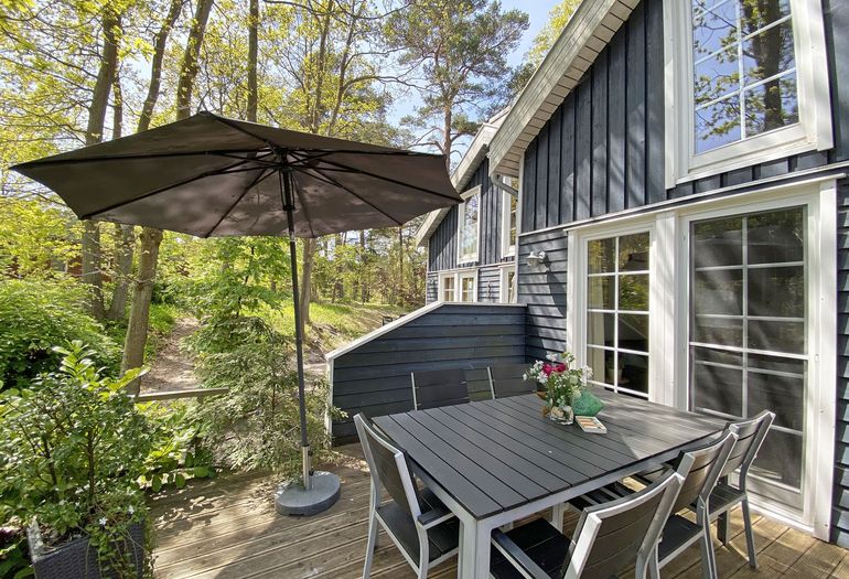 Ferienhaus Fischerwiege mit Terrasse Ferienhaus Fischerwiege mit Terrasse