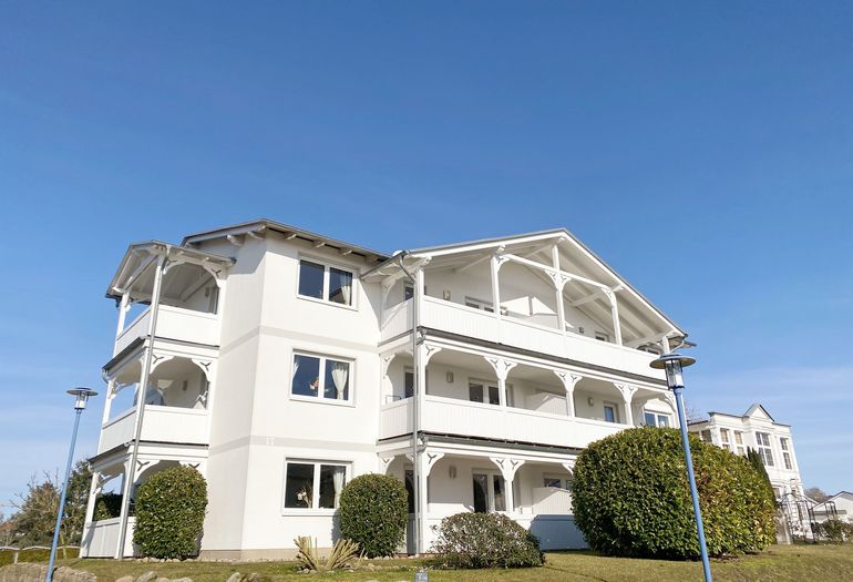 Blick auf die Villa Fernsicht