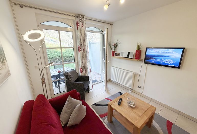 Haus Meeresblick A 0.14 Sansibar - Wohnbereich Haus Meeresblick A 0.14 Sansibar - Wohnbereich