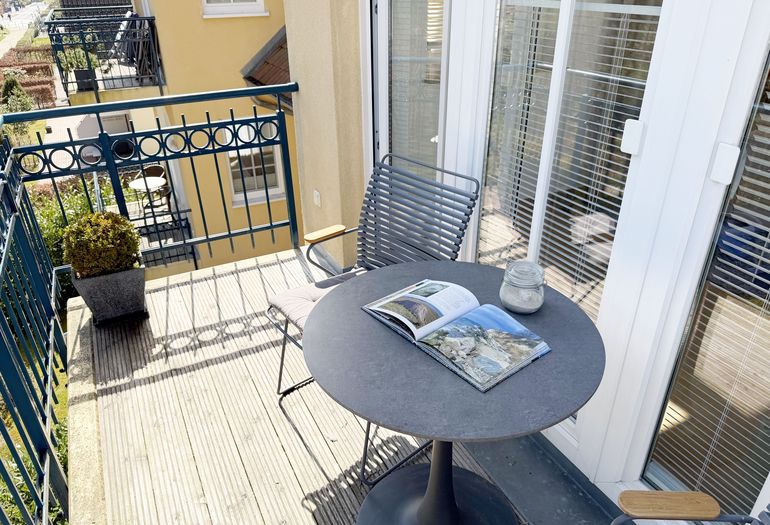 Kurparkresidenz in Baabe WE 15 - Balkon Kurparkresidenz in Baabe WE 15 - Balkon