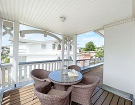 Villa Annika Whg.12 Penthouse Baltica mit Dachterrasse und Südbalkon