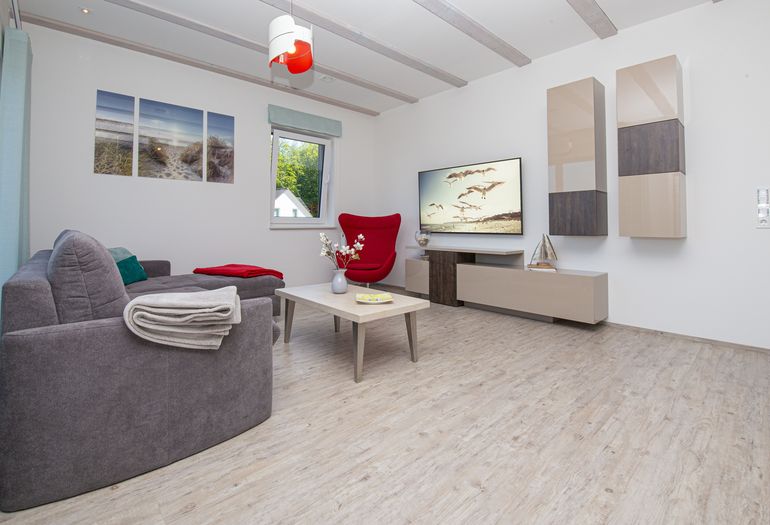 Wohnzimmer mit TV