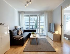 Ferienwohnung 01 Strandgut mit Terrasse