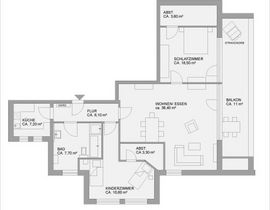 Haus Holstein Whg. 17 mit Südbalkon