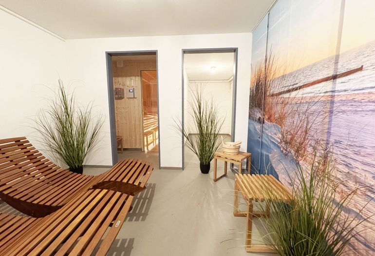 Sauna und Ruheraum Sauna und Ruheraum