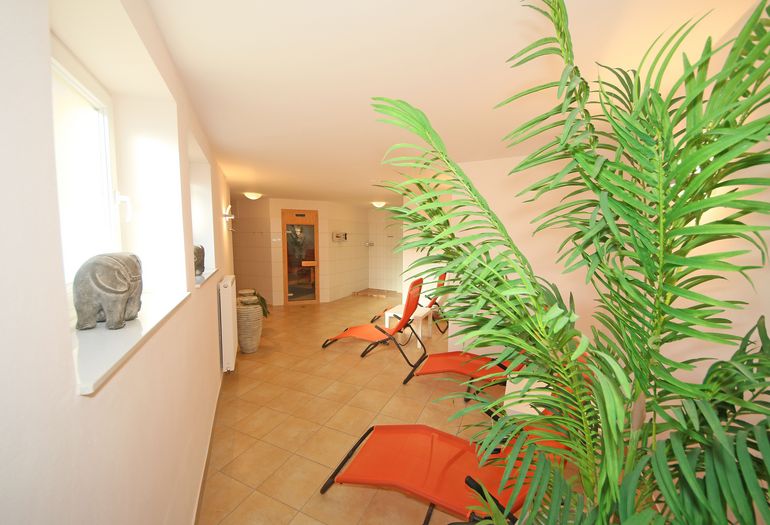 Ruhebereich für Entspannung nach der Sauna