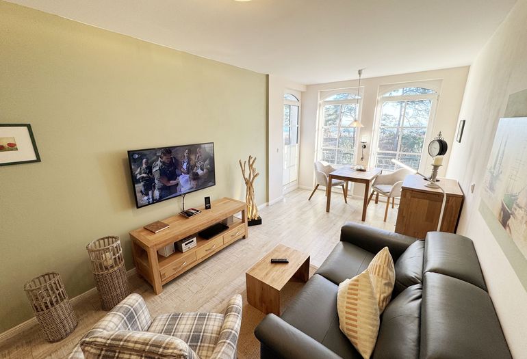 Wohnbereich der Ferienwohnung Wohnbereich der Ferienwohnung