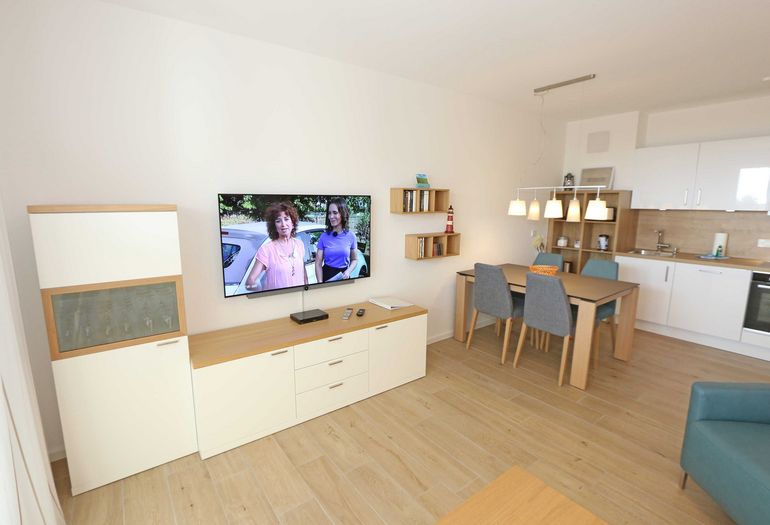 TV im Wohnzimmer