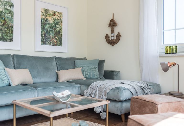 gemütliche Couch für gemütliche Abende