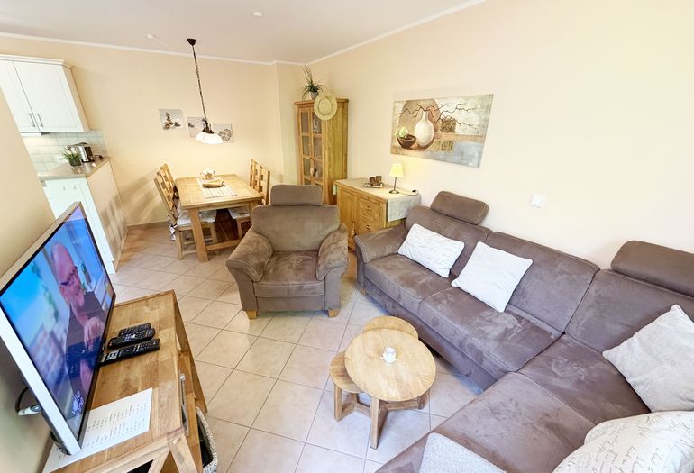Haus Meeresblick A 3.11 Nautilus - Wohnzimmer