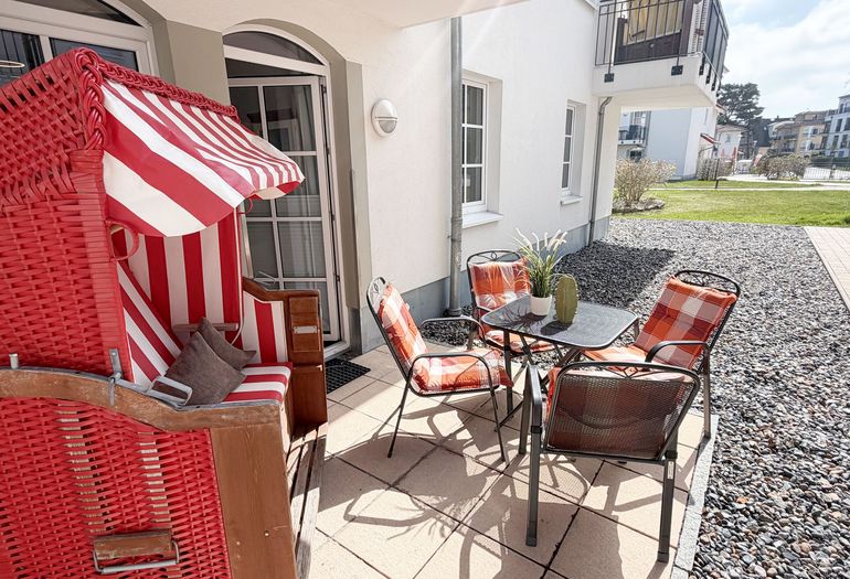 Haus Meeresblick A 0.04 Weiße Düne - Terrasse Haus Meeresblick A 0.04 Weiße Düne - Terrasse