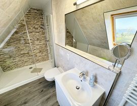 Haus Inselperle Whg. 06 mit Balkon und Boddenblick