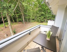 Haus Meeresblick Baabe - A 3.15 Steuerbord mit Balkon