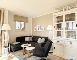 Villa Annika Whg.12 Penthouse Baltica mit Dachterrasse und Südbalkon