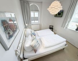 Villa Wilhelmine - Whg. 03 Kreidezimmer mit Südbalkon