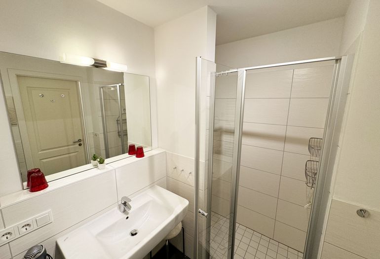 Wohnung Ostseesilber - Duschbad