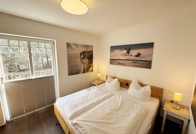 1.Schlafzimmer mit Doppelbett