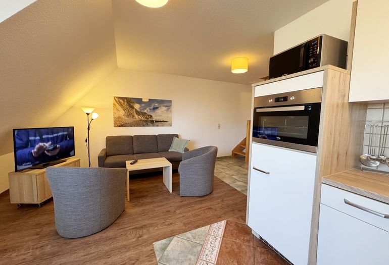 gemütlicher Wohn-/Kochbereich