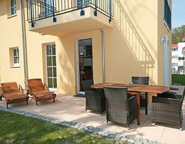 Haus Meeresblick Baabe - B 0.01 Sebastus mit Terrasse