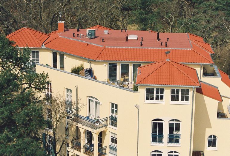 Grüne Düne von oben