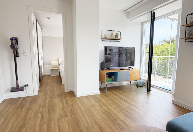 Haus Granitz Whg. 3.3 Heimathafen - Wohnzimmer Haus Granitz Whg. 3.3 Heimathafen - Wohnzimmer