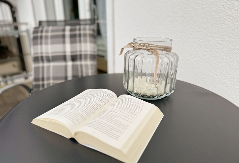 Residenz Falkenberg Whg. 06 Das Boot - auf dem Balkon kann man die Ruhe genießen