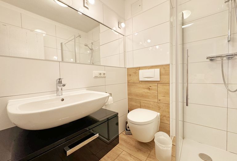 Badezimmer mit WC Badezimmer mit WC