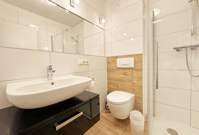 Badezimmer mit WC
