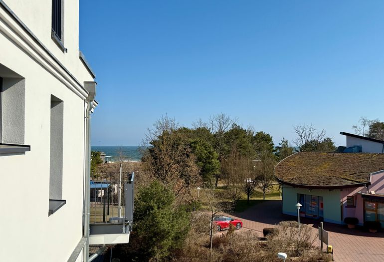 seitlicher Meerblick