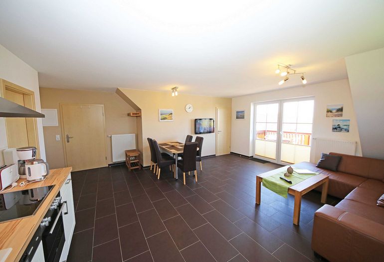 De niege Wech Wohnung 04 mit Balkon De niege Wech Wohnung 04 mit Balkon