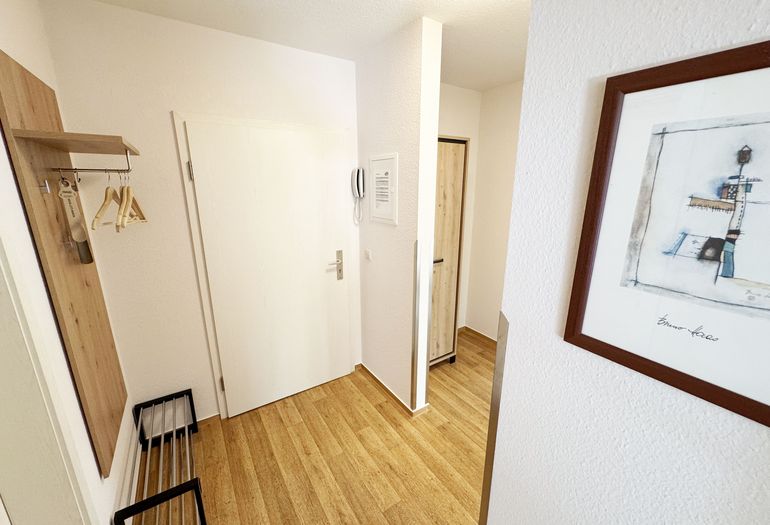 Flur mit Garderobe