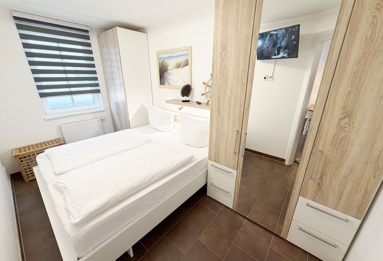 Haus Meeresblick A 0.04 Weiße Düne-Schlafzimmer Haus Meeresblick A 0.04 Weiße Düne-Schlafzimmer