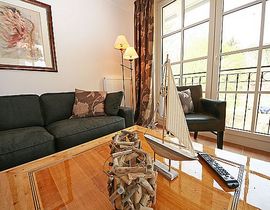 Haus Meeresblick Baabe - A 4.01 "Strandkorb" mit Balkon