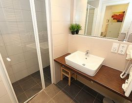 Haus Meeresblick Baabe - A 0.04 Weiße Düne mit Terrasse
