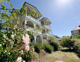 Villa Wilhelmine - Whg. 03 Kreidezimmer mit Südbalkon
