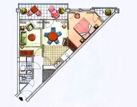 Haus Altensien Whg. 465 mit Balkon Seepark Sellin
