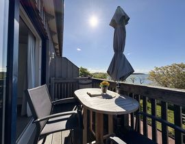 Zollhaus Klein Zicker - Wohnung 05 mit Südbalkon und Meerblick