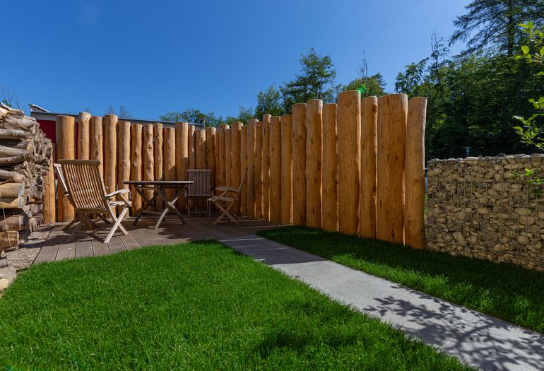 Terrasse mit Bestuhlung